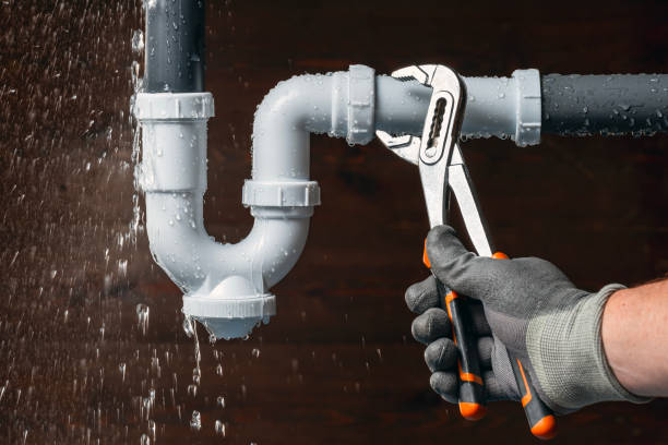 Professional Drain Cleaning technician working in Waynesville, NC